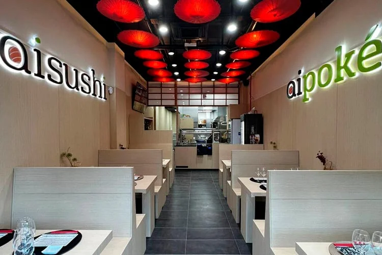 Restaurante de sushi en Aisushi